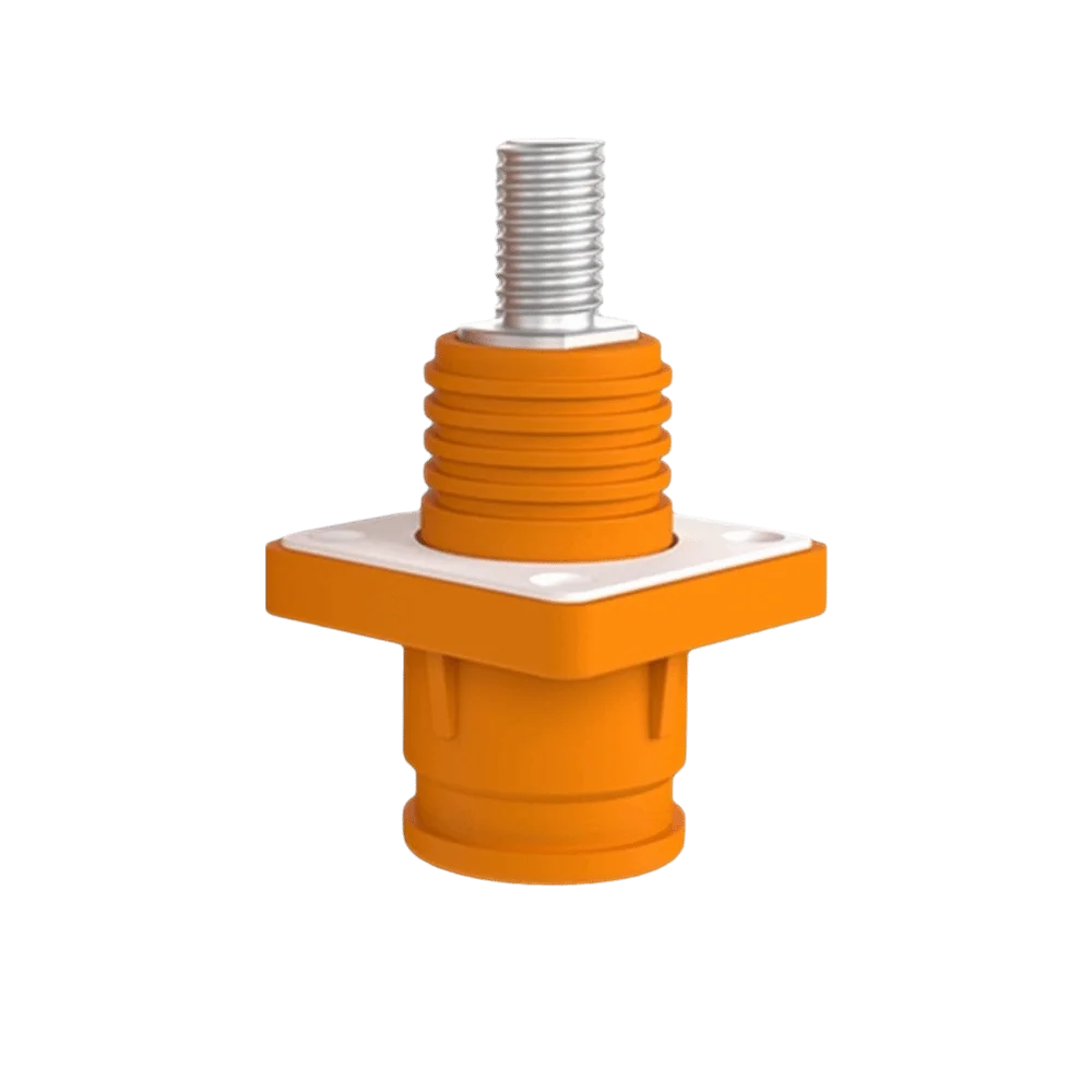 200A Lithium Battery Terminal Block All-Copper Universal Battery Power Terminal Easy To Install Energy Inverter