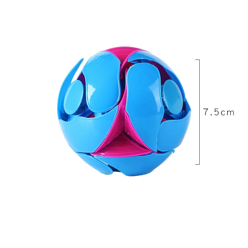 One Ball Dual Color Flipping Ball Switch Pitch Ball Kid 'S Verjaardagscadeau Magic Ball Hand Throw Leuk Interactief Decompressiespeelgoed