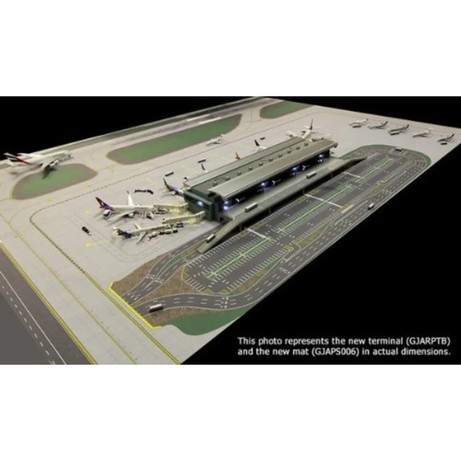 Gemini Jets 1-400 GJARPTB Terminal Set, Airport Airside - Land Side 1-400