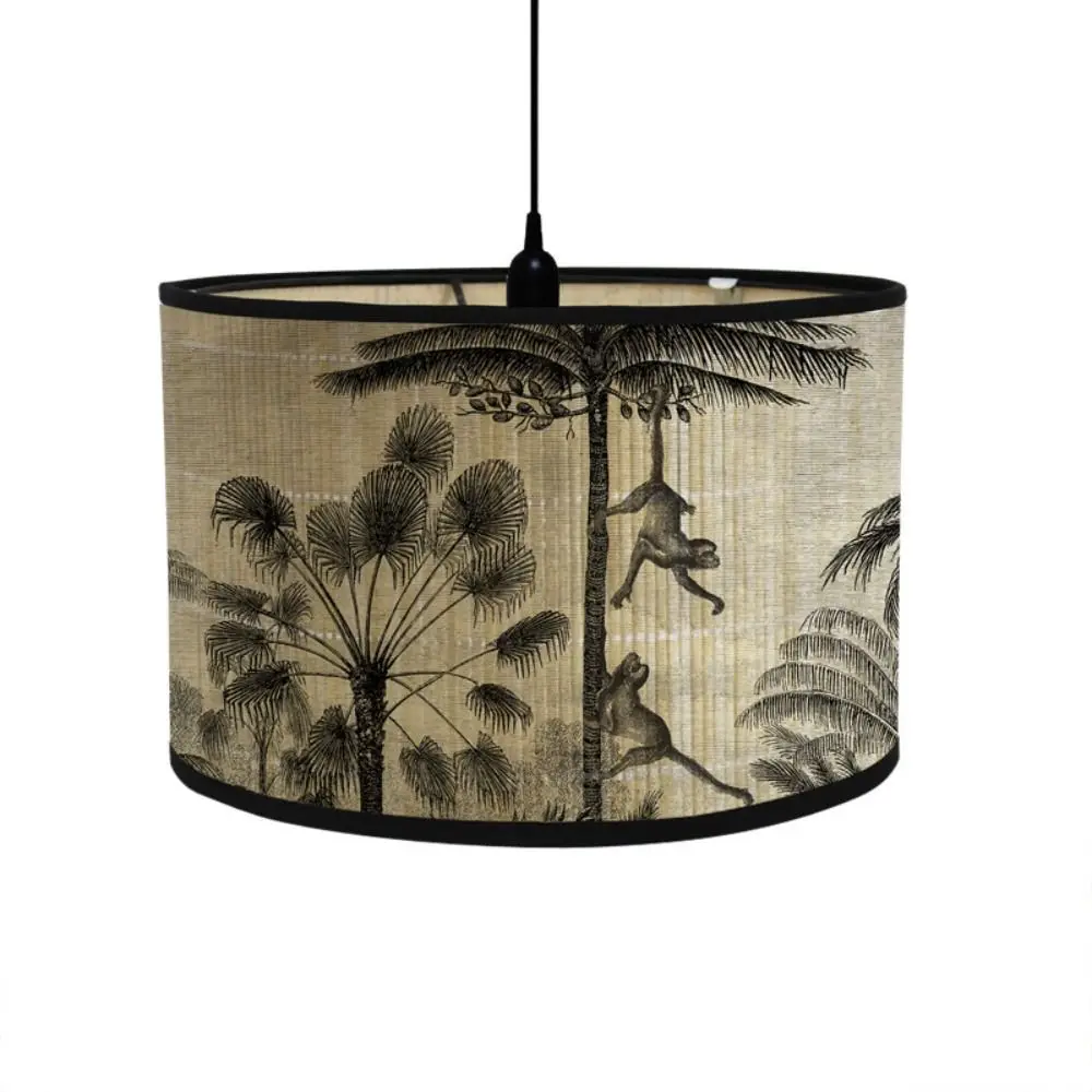 

Durable Bamboo Lamp Covers Home Decoration Indoor Lighting Lampshade Retro Style Lamp Shade Simple Chandelier
