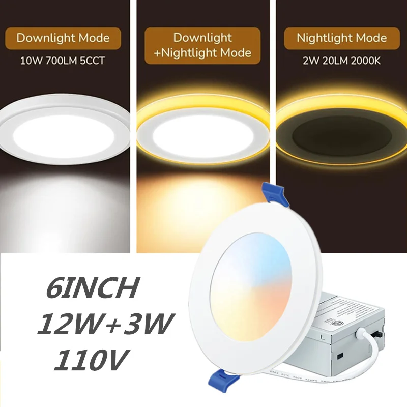 

Led Downlight AC120V Ceiling Light Spot Led Plafond Recessed Down Light Round 9W/12W Spotlight Indoor Lighting