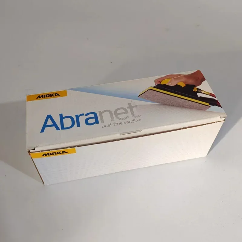 

Mirka Abranet Mesh Sand 70X198 мм Прямоугольная сухая абразивная бумага Автокраска Шпатлевка Шлифовальная сетка Наждачная бумага 80-400 Зернистость флокирование