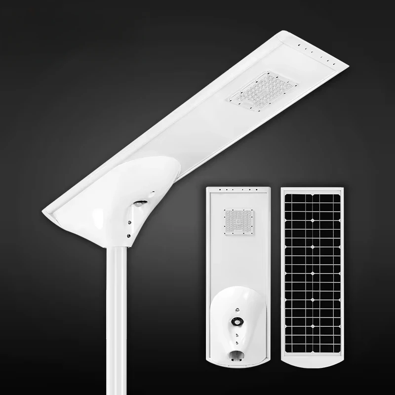 

IP65 Integrated Intelligent All In One Solar Led Street Light Outdoor Pathway Lighting Solar Street Light