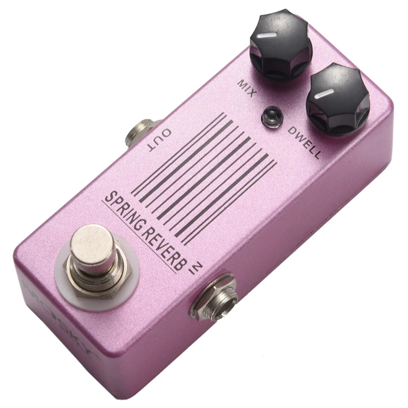 HOT SALE MOSKY MP-51 Spring Reverb Mini Single Guitar Effect Pedal True Bypass Guitar Parts & Accessories