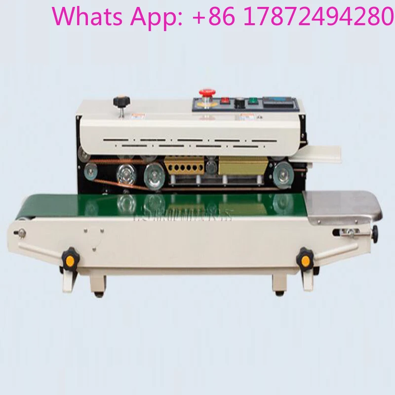 Automatic Film Sealing Machine Plastic Bag Foil Bag Packaging Machine FR-900C