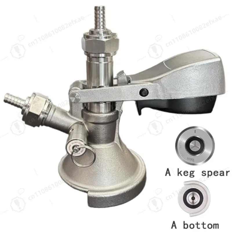 A Type Draft Beer Manifold Block 304 Stainless Steel Beer Distributor Leak-proof Gasket for Kegerator Jockey Box Home Brew Bar