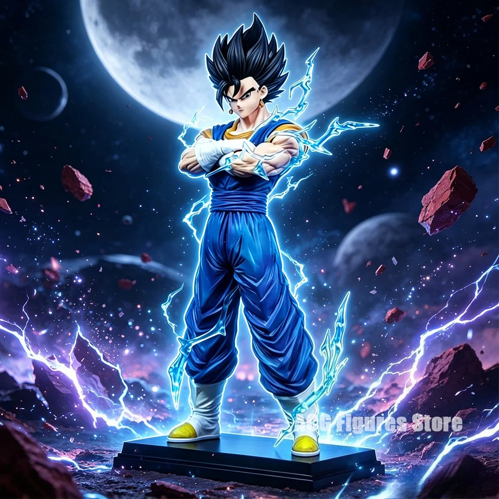 32cm/12,6 Zoll Anime Dragon Ball Z Figur Vegetto Actionfiguren PVC-Statue Desktop-Ornament Sammlermodell Spielzeug Geschenke