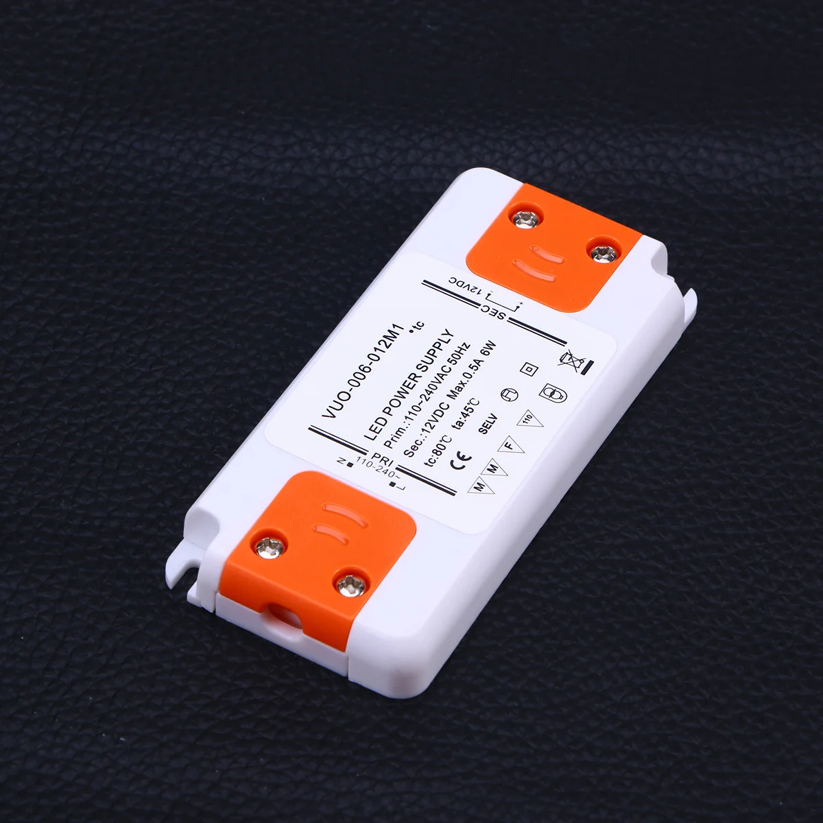 12V 6W LED Driver Converter Ultra-slim 05A Driver for LED Bulb Light (White) led converter led for led bulbs