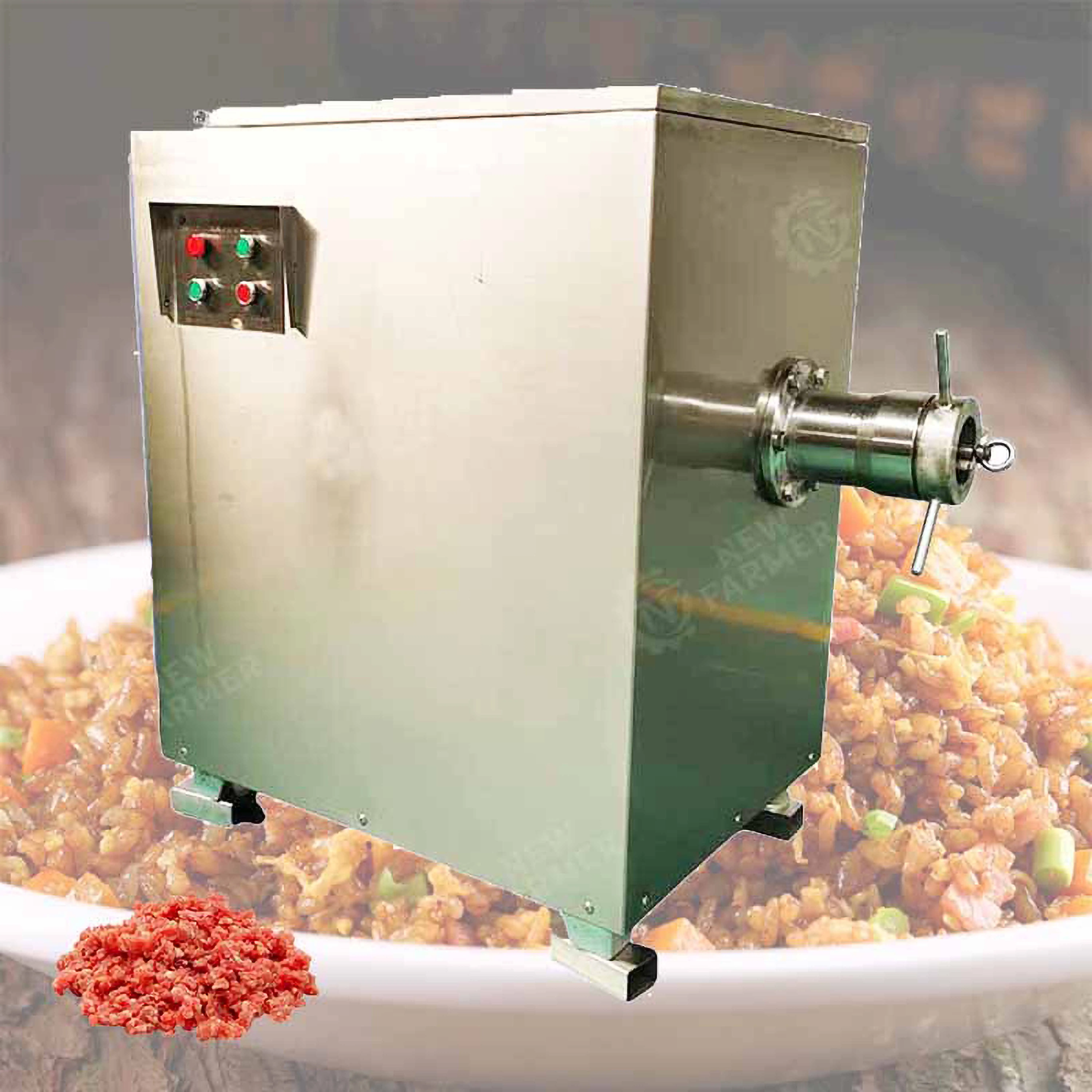 Picadora de carne eléctrica para hamburguesas, rebanadora de carne fresca picada, cortadora de carne de cerdo y ternera