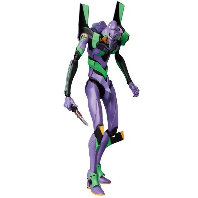 Anime EVA Figure EVANGELION-01 00 02 Production Model Assembly Accessories Model Toy Gift Collection 19CM Action Figure