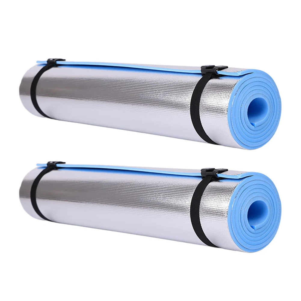Waterproof Yoga Mat Moisture-proof Yoga Mat Portable Aluminum Membrane Exercise Mat Multifunction for Camping Picnic