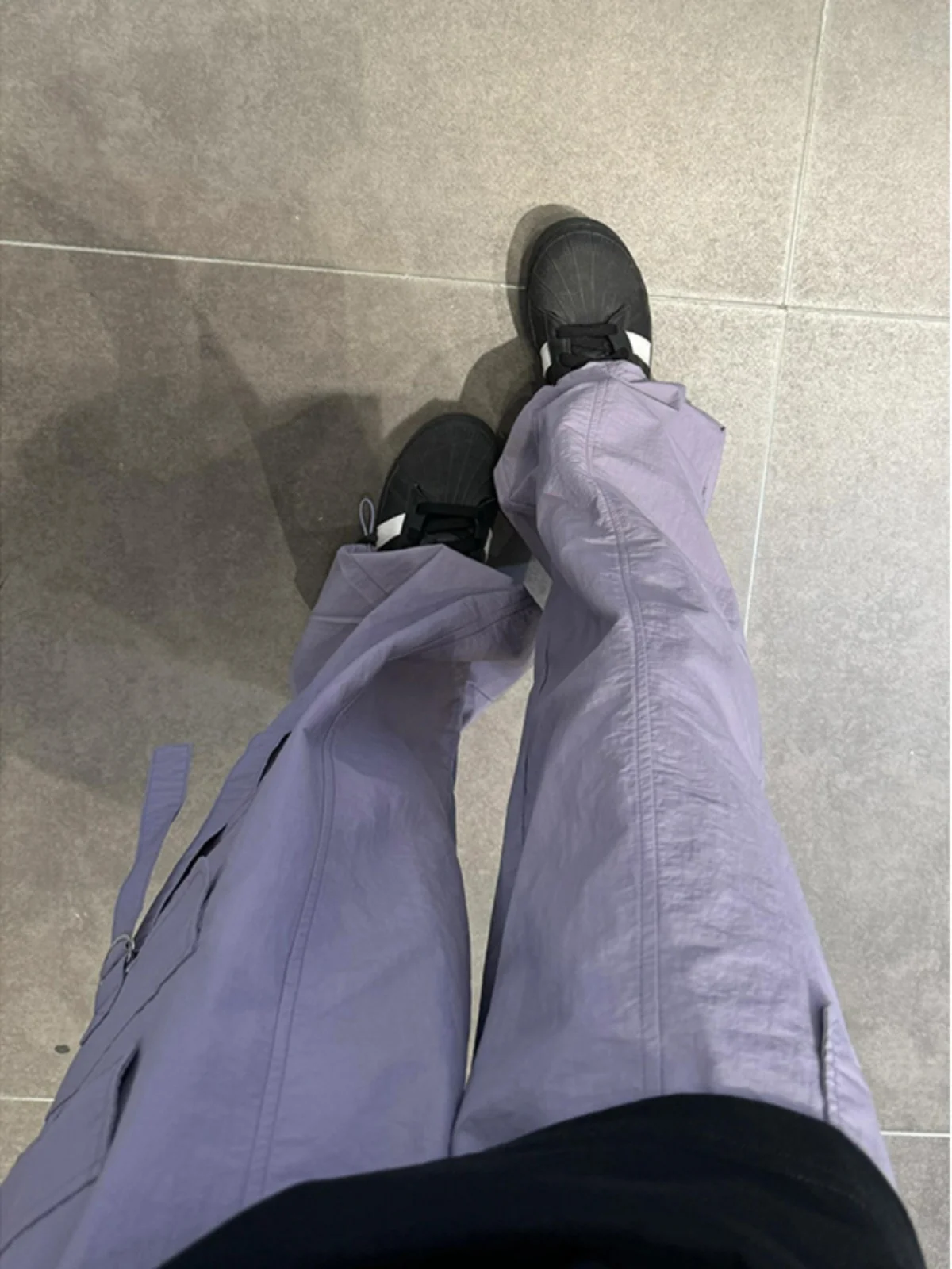 

Мужские летние тонкие брюки из ледяного шелка с прямым кроем, легкие повседневные брюки-карго в стиле парашютиста CleanFit