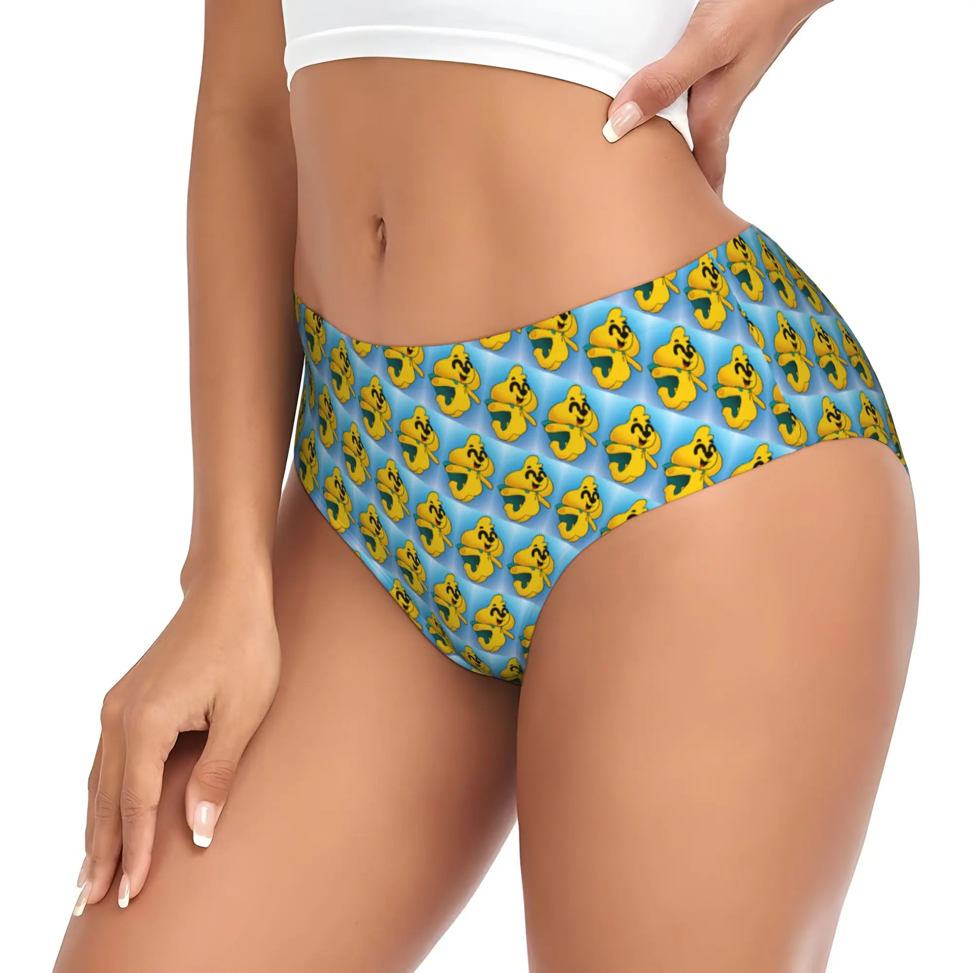 

Custom Mikecracks Brief Panties Women Comfort Stretch Cartoon Game Underwear