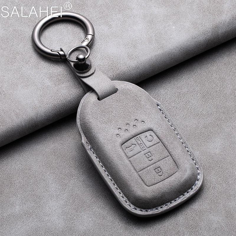 Car Smart Key Case Full Cover Protector Shell For Honda Civic CR-V HR-V VEZEL JAZZ Accord Jade Crider Odyssey 2015-2018 Keychain