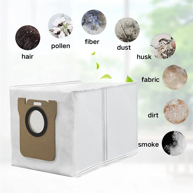 N02R-Dust Bags Parts For Xiaomi For Mijia M40S/OV31CN Replacement Vacuum Cleaner Non-Woven Garbage Bags 12PCS