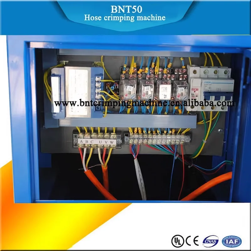 BNT50 China easy operation portable hydraulic hose crimping machine