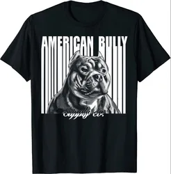 American Bully Lucky Luciano Barcode Pit Bull T Shirt Size S-5XL