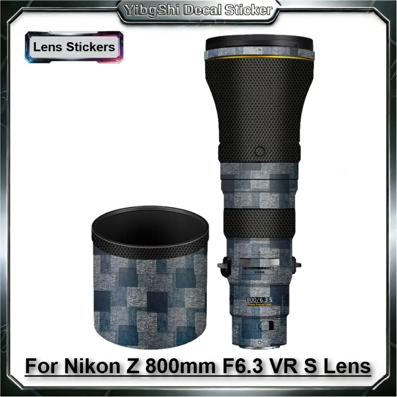 

Защитная наклейка для объектива NIKON Z800 F6.3 VR S, защитное покрытие от царапин для объектива Nikon Z 800mm F6.3 VR S