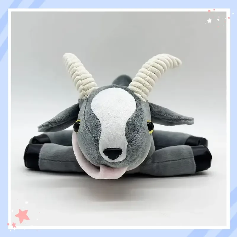 

Симулятор козла, серая мягкая плюшевая кукла-козел, милая мультяшная игрушка-животное для детей, мальчиков и девочек, домашний декор, подарок на день рождения, праздничный подарок