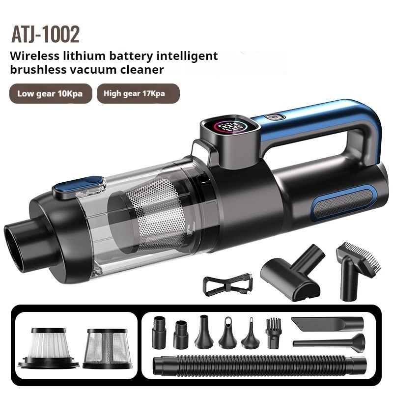 

Автомобильный пылесос 4-в-1 с сверхсильным всасыванием, бытовой мини-пылесос с большим всасыванием, ручной небольшой беспроводной пылесос