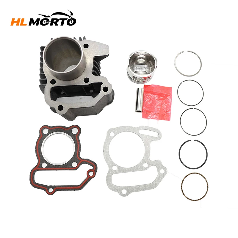 Cylinder Piston Gasket Top End Kit For Yamaha Badger 80 YFM80 1985-2001