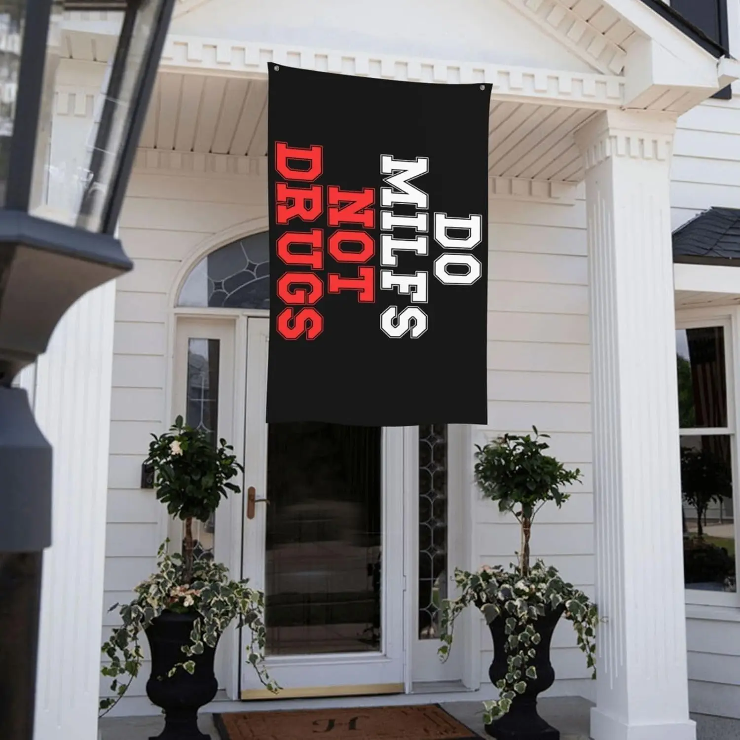 Flagicts 100% Polyester Do Milfs Not Drugs Flag