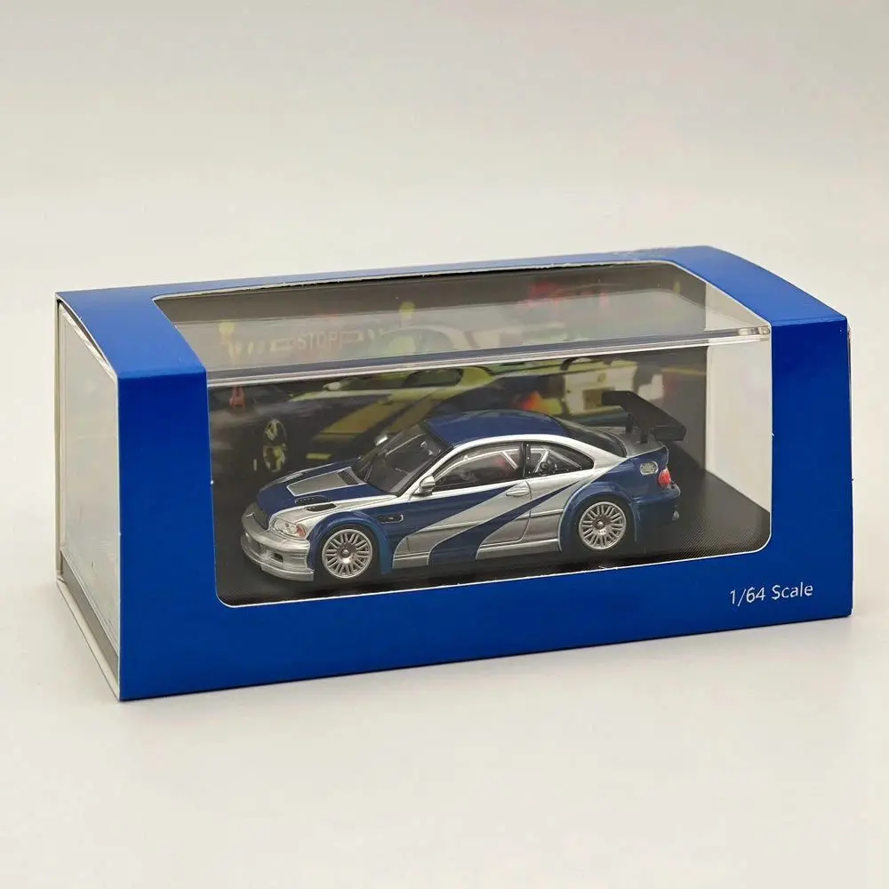 

Миниатюрная модель автомобиля GP 1:64 для M3 E46 GTR от DCM, коллекционная серия, игрушка-подарок
