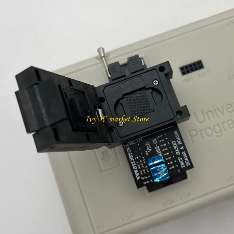 D7YC Emmc محول حرق مقعد استبدال BGA162/BGA186 Emmc قارئ الذاكرة محول #5