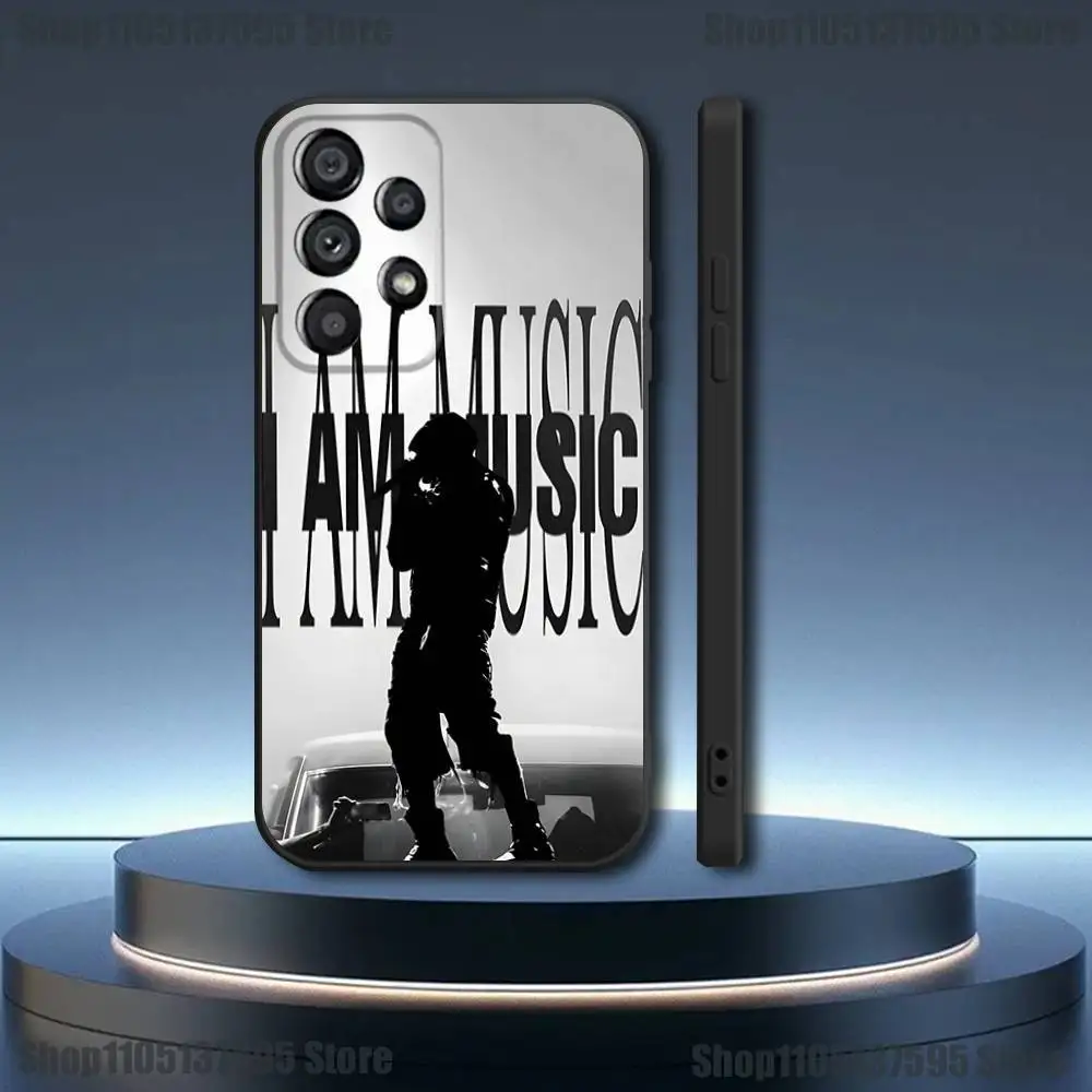 I AM MUSIC Playboi C-Carti Phone Case For Samsung Galaxy A20,A21s,A22,A31,A32,A52,A53,A72,73,A80 Soft Black Cover