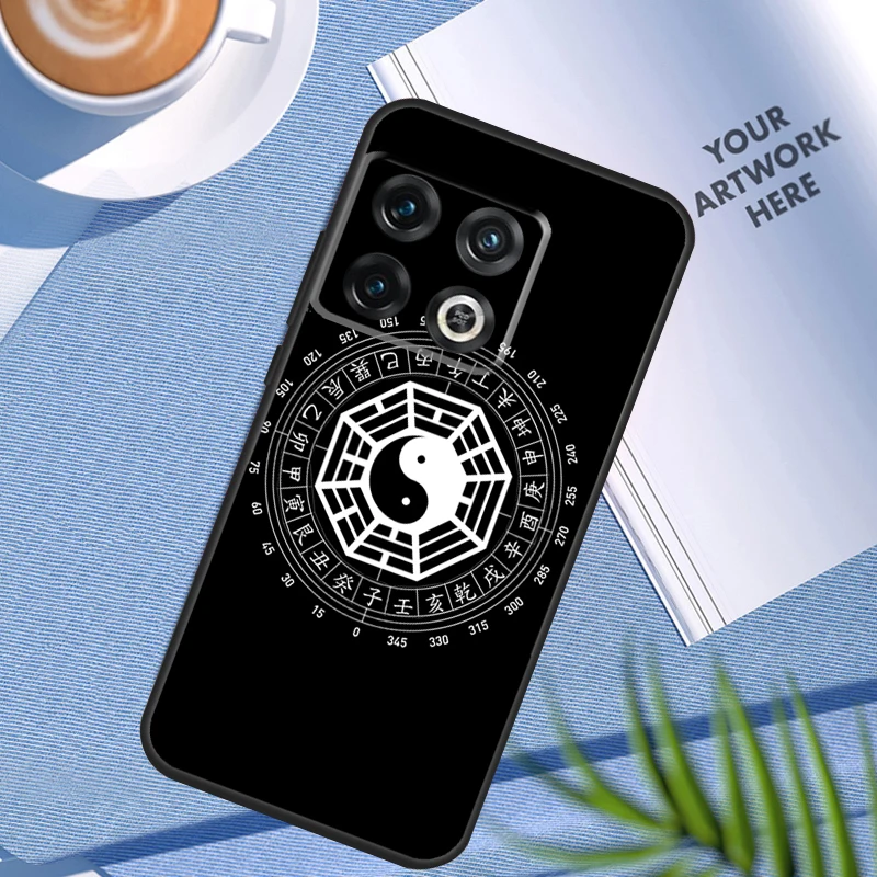 Eight Diagrams Taiji Yin Yang Case For OnePlus 12 11 12R 10 9 Pro 10R 9R 8T 10T Nord 2 2T CE 3 Lite CE4 N10 N20 N30 Cover