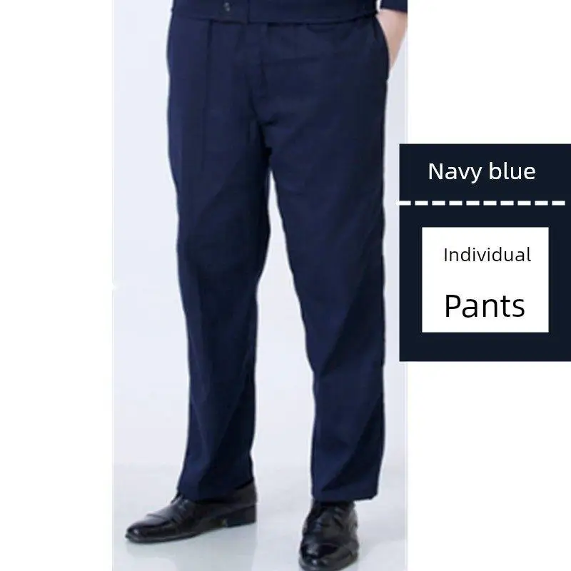 

High Waist Work orm Pants Durable Dir Resistant Breathable Auttive Repair Workers Labor Protection Loose Fit Trousers