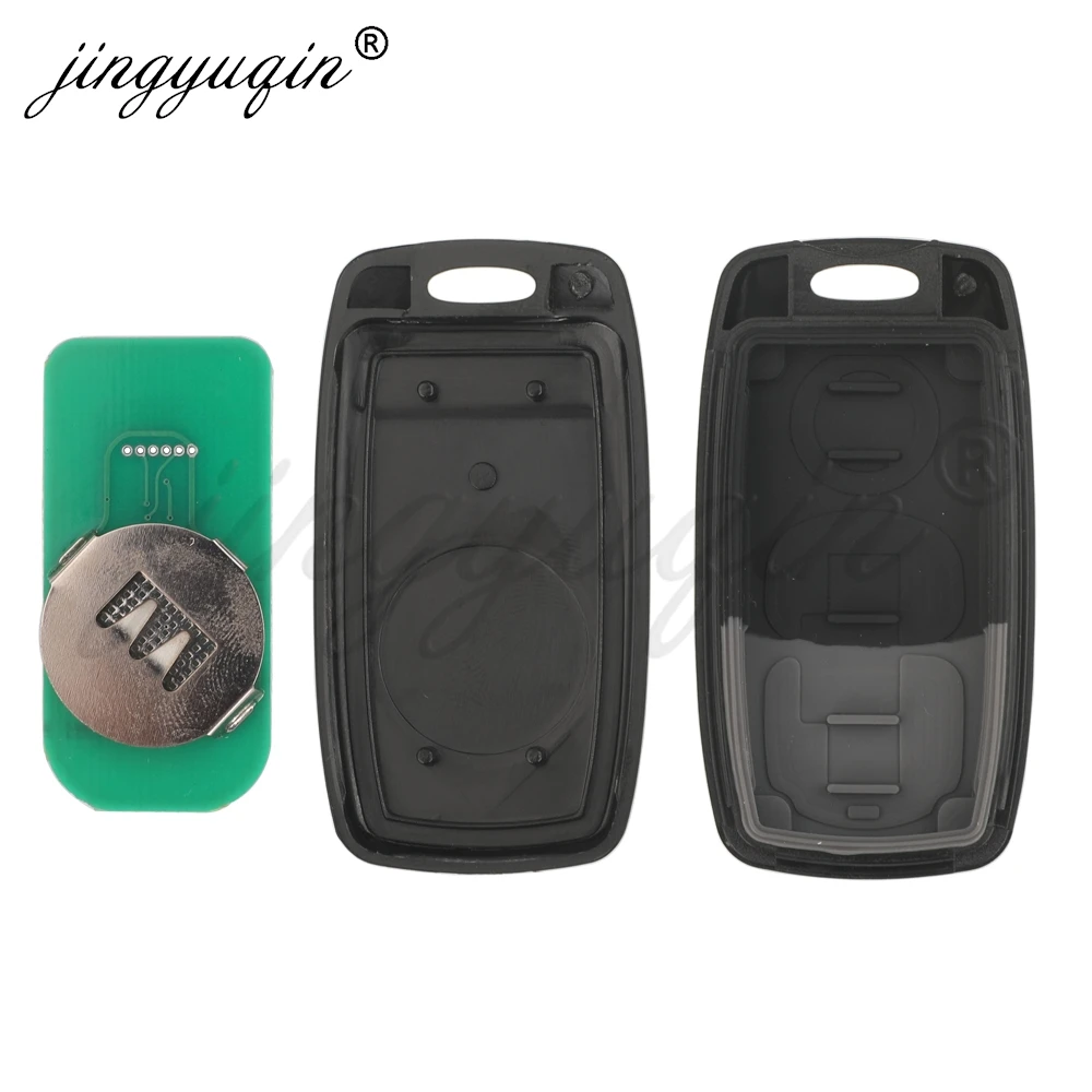 jingyuqin 2Buttons Remote Car Key 433MHZ FSK For Mazda M6 2 3 6 Series 2003-2010 Ford Ranger Everest 41803 41804 41847 41835 Fob