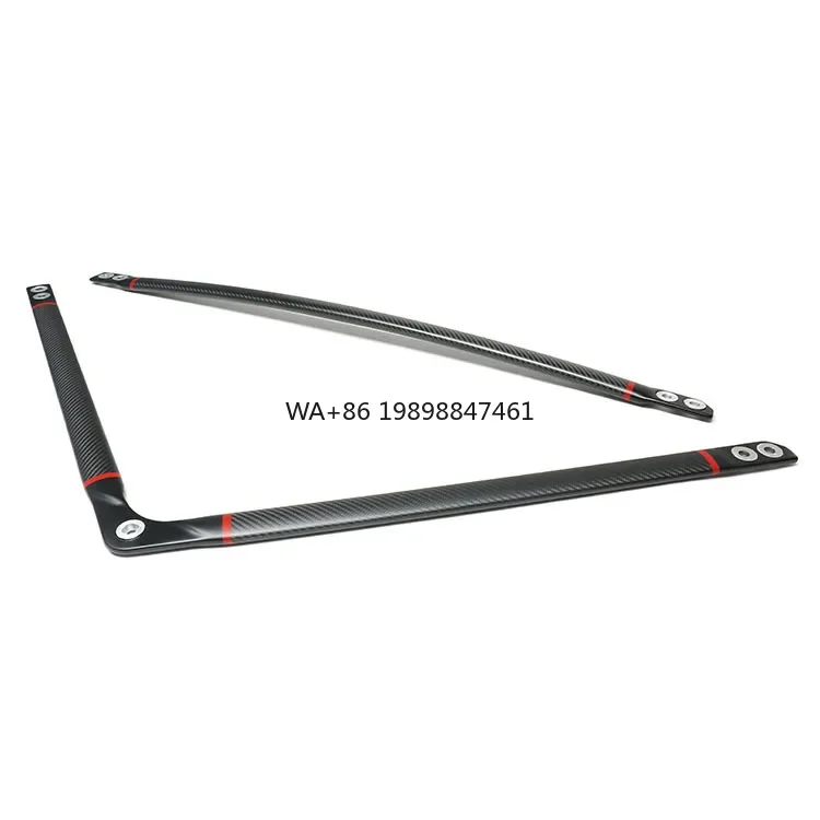 

Real Dry Carbon Fiber Engine Compartment Balance Bar Front Strut Brace for BMW G8X M2/M3/M4 Bumper Type