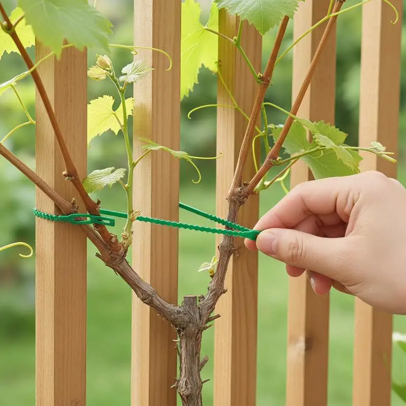 50Pcs Reusable Garden Plant Climbing Clips Adjustable Plastic Support Holders for Vine Tree Vegetable