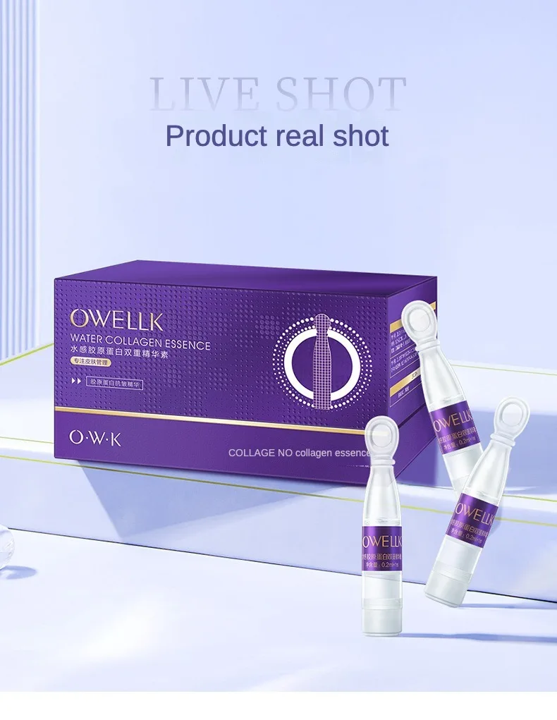

30pcs/set Ceramide Collagen Serum Repair Firm Smooth Essence Hyaluronic Acid Anti Wrinkle Aging Whitening Dark Spot Skin Care