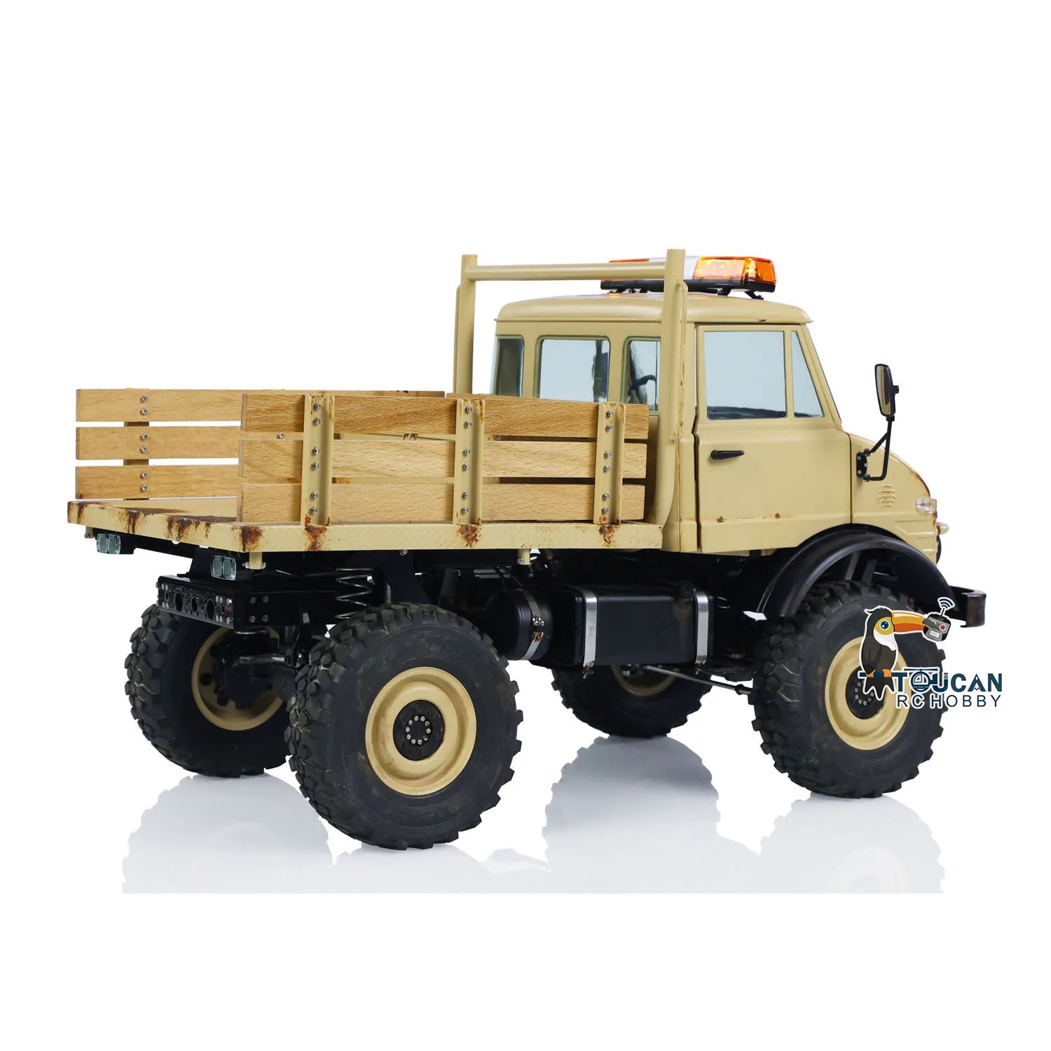 

1/10 RC Crawler 4x4 LESU Metal Remote Control 2-speed Off-Road Vehicles Cars UM406 Trucks Model Light Sound Toucanhobby THZH1531