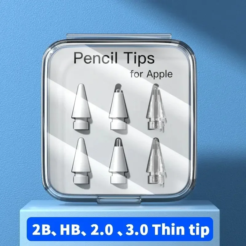 

Для Apple Pencil Pen Пенал для Apple Pencil Tip 2B HB 3.0 Мягкий жесткий чехол для Apple Pencil 1-го 2-го поколения Аксессуары