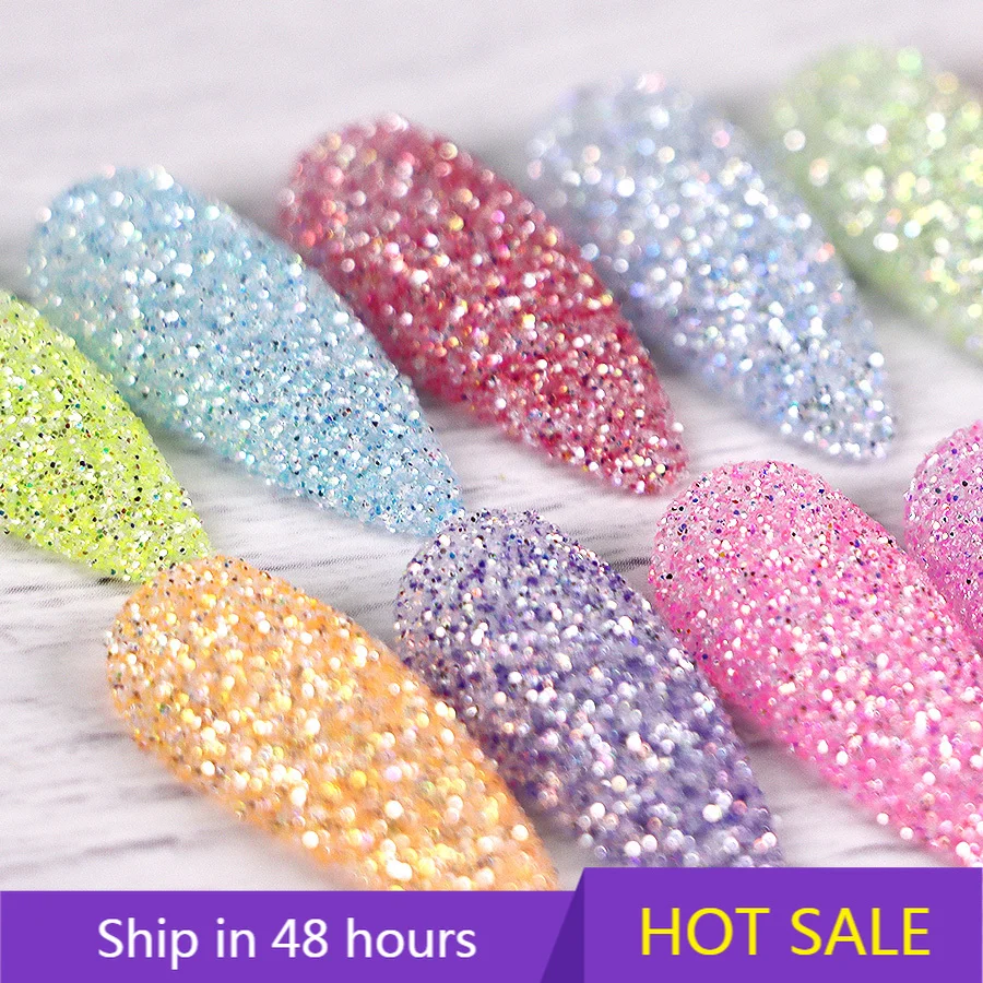 

YTYIN Bulk Pastel Nail Glitter Powder Sugar Diamond Dust White Glitters for Tumblers and Nail Crafts Minimum Order 1kg