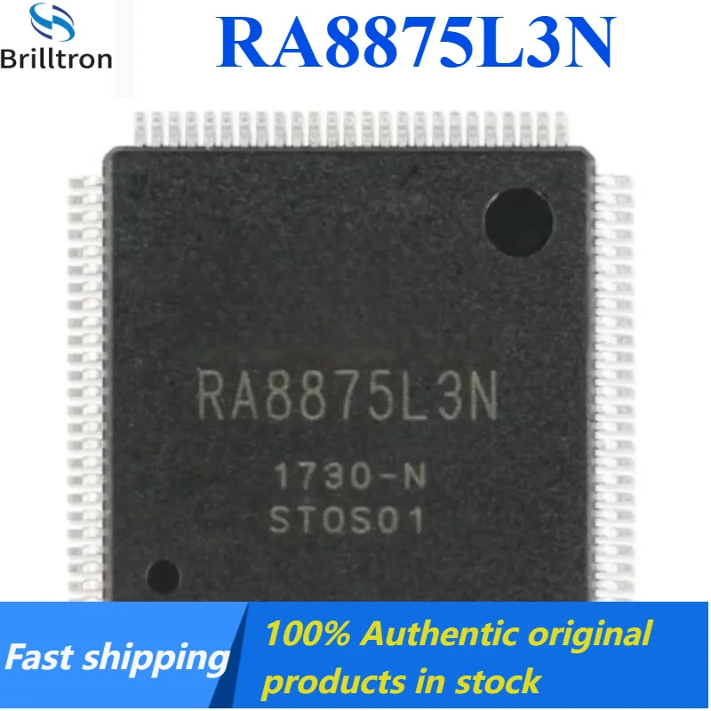

1-5PCS New Original RA8875L3N RA8875 TQFP-100 100% Brand Original Stock Available, Fast Shipping.
