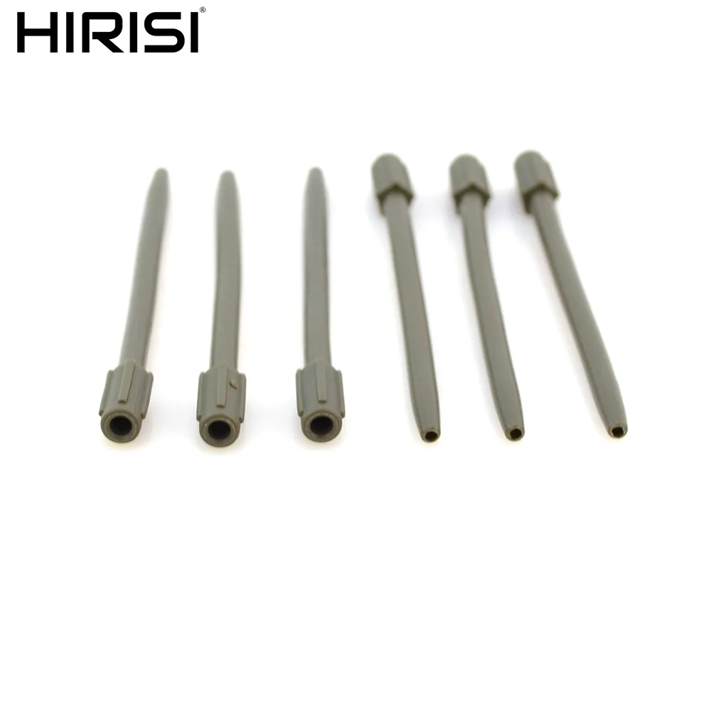

Hirisi 10pcs 73mm Soft Rubber Anti Tangle Sleeves for Carp Fishing Inline Lead Tube Systems Terminal Tackle AH013