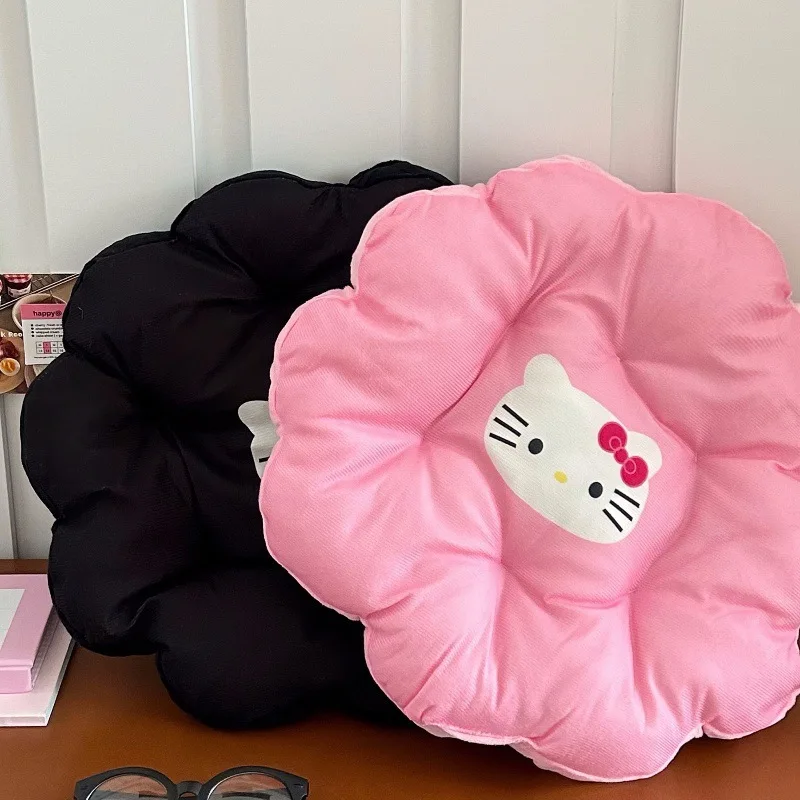 Hello Kitty Cartoon Anime Cushion Japanese Kawaii Soft Home Chair Butt Pad Carpet School Office Upholstered Pillow Decorate Gift