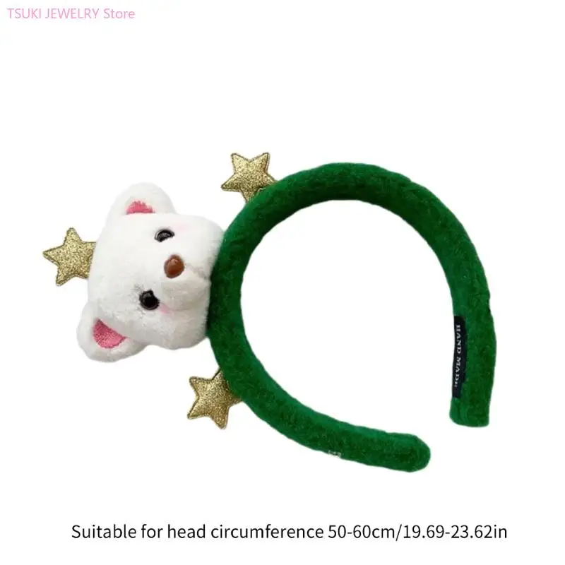 62ke teen girl dessin animé bandeau en peluche forme casse-tête adulte dessin animé casque carnivals fête costume costume