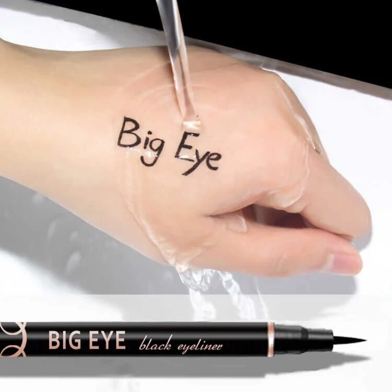 

1 Pcs Eyeliner Liquid Pen Waterproof Long Lasting Quick Drying Smooth Makeup Beauty Matte Eyeliner Stamp Eye Pencil