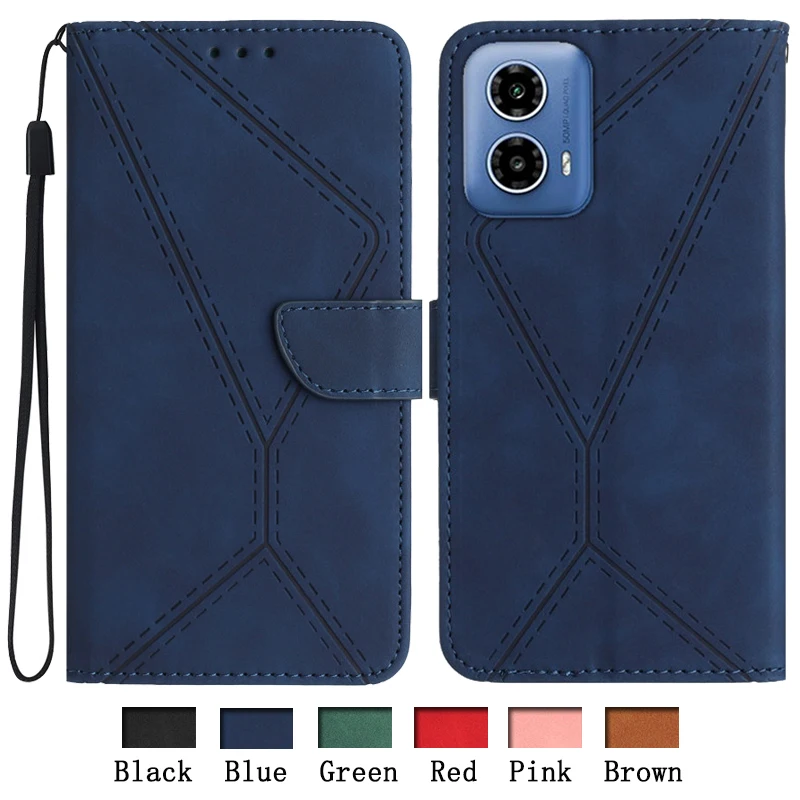 

Protect Case Cover For Motorola MOTO G85 E14 G04S G04 G14 G24 G34 G54 Power G84 5G Leather Case Wallet Bags Flip Card Slots Etui