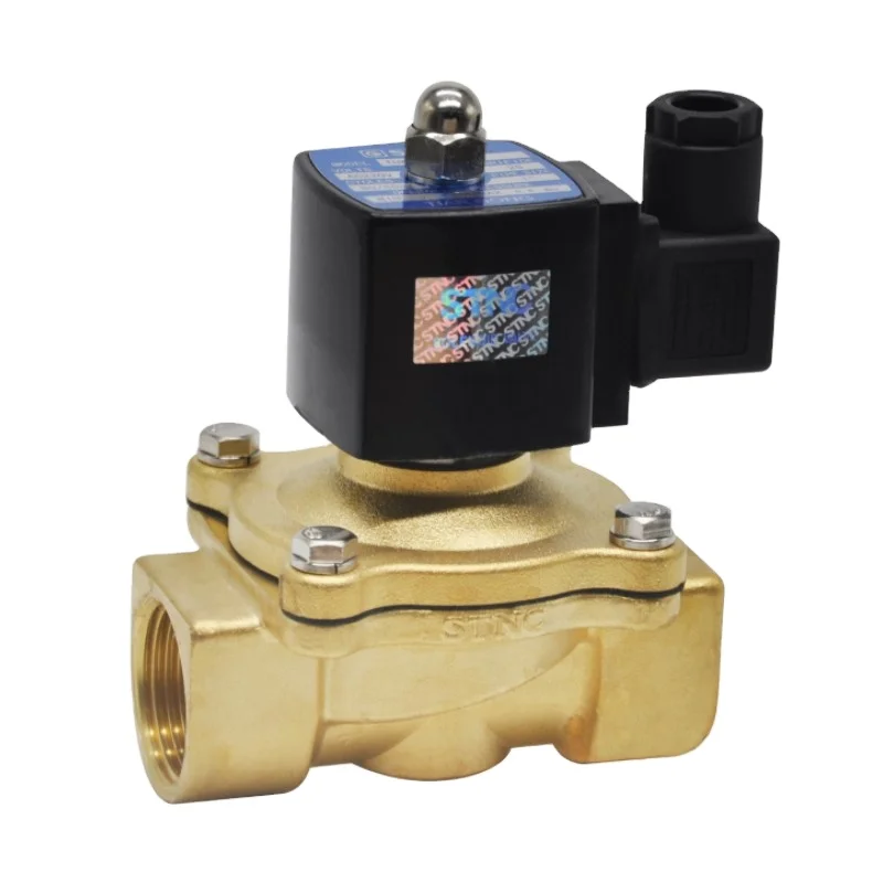 

TUW-15 2W Series Brass 2/2 Way ZG1/2" Port Normally Closed Din Terminal Diaphragm Water Electric Solenoid Valve