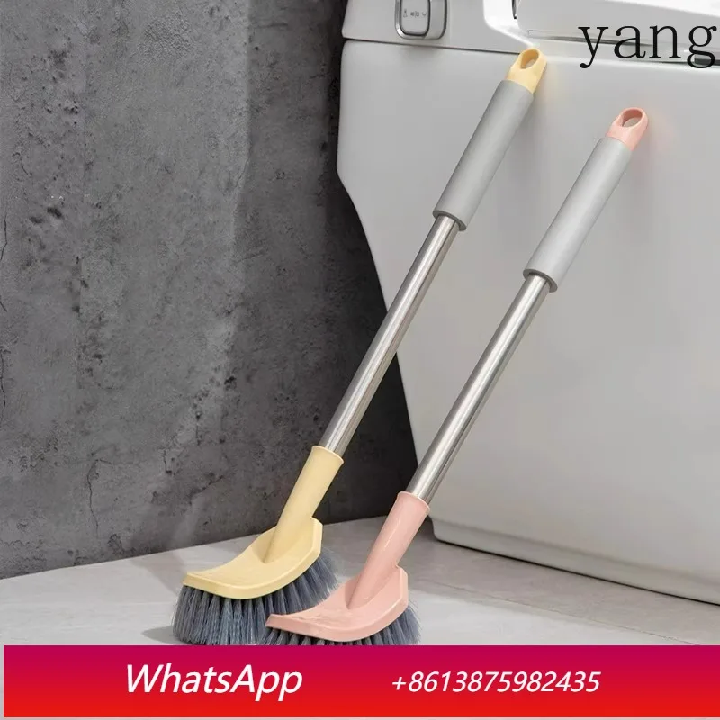 

Настенная туалетная щетка LTT с длинной ручкой для чистки унитаза без мертвых зон, с мягкой щетиной