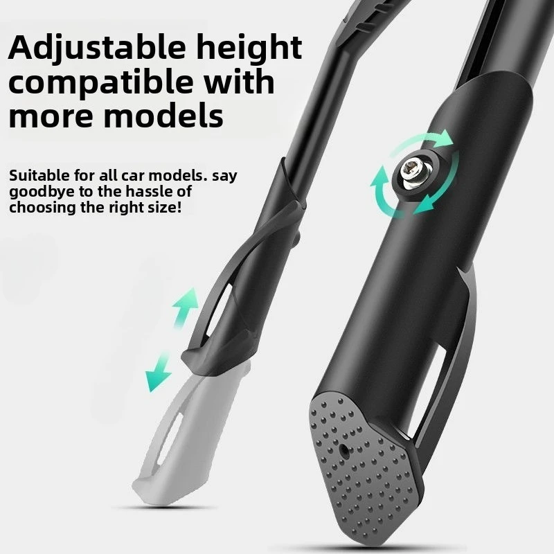 قضيب دعم الدراجة الجبلية، حامل إطار دراجة سميك ومقوى ومضاد للانزلاق لعشاق ركوب الدراجات الجبلية