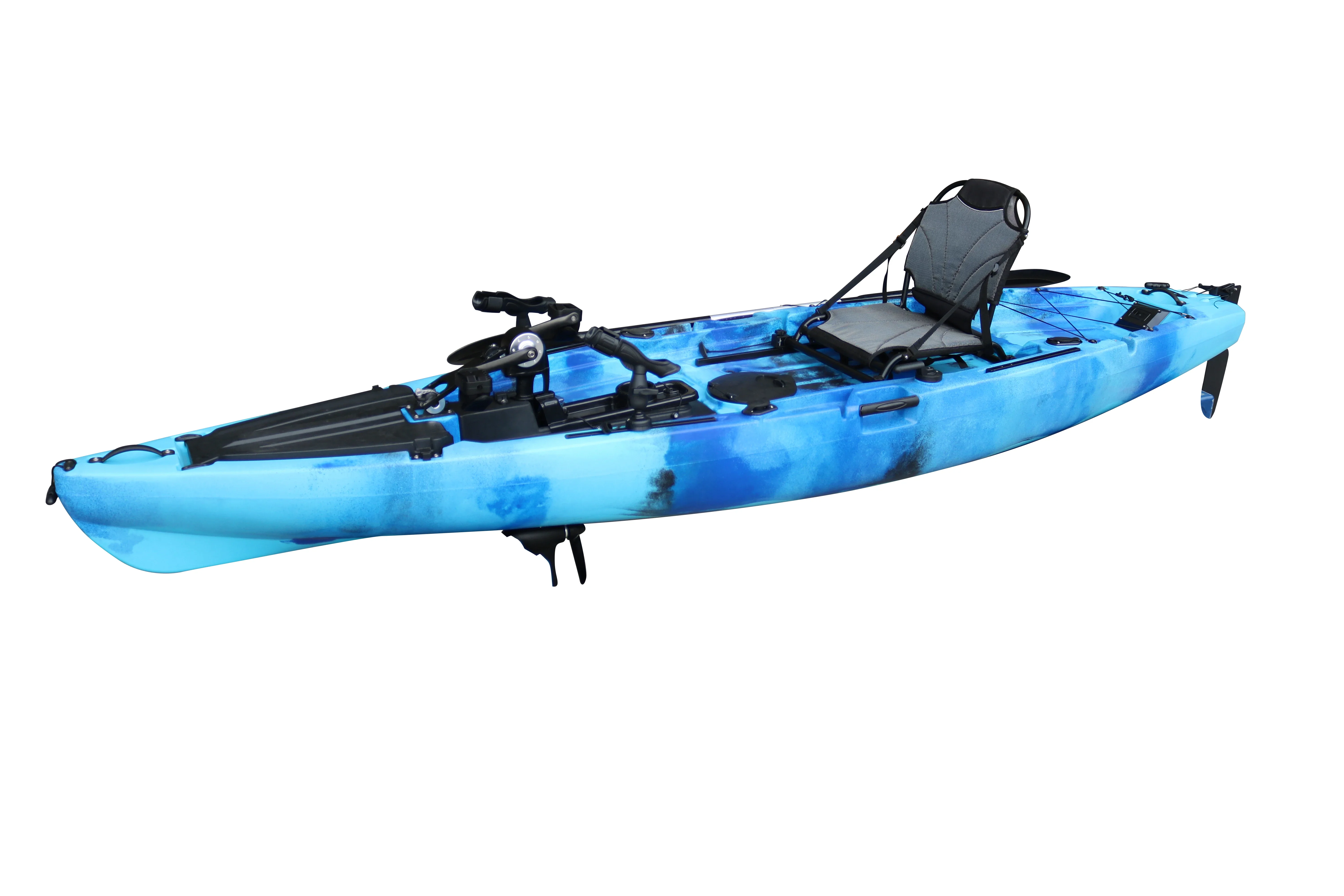 2023 Vicking Newest 12ft Kayak Flap Pedal Propeller Pedal System, Racing Fishing Kayak