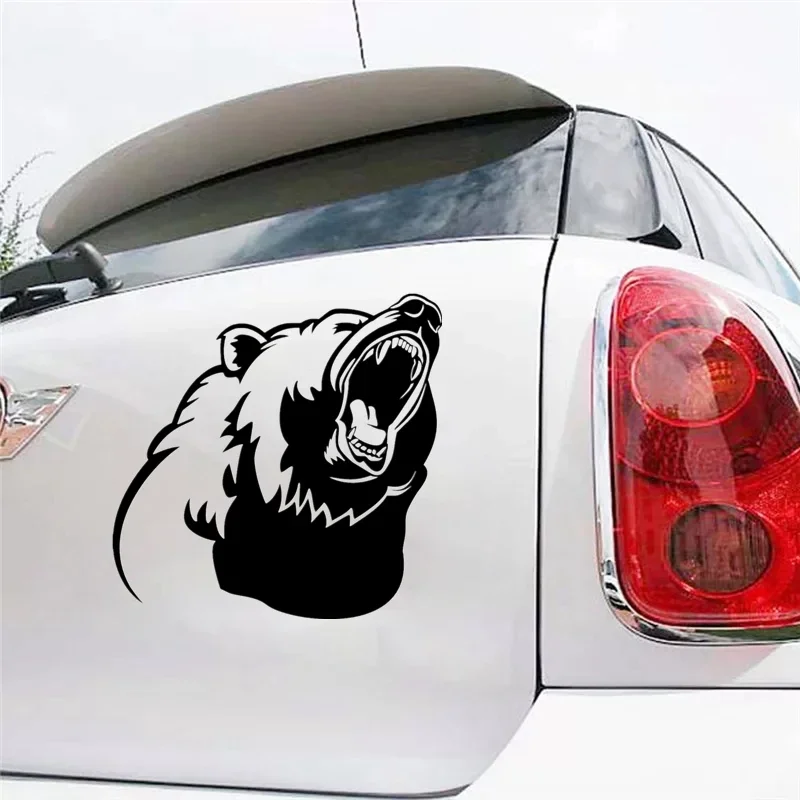 Car Sticker Various Sizes Funny Bear  Vinyl Decal Car Auto Stickers for Car Bumper Window Car Decorations Decals,20cm*20cm