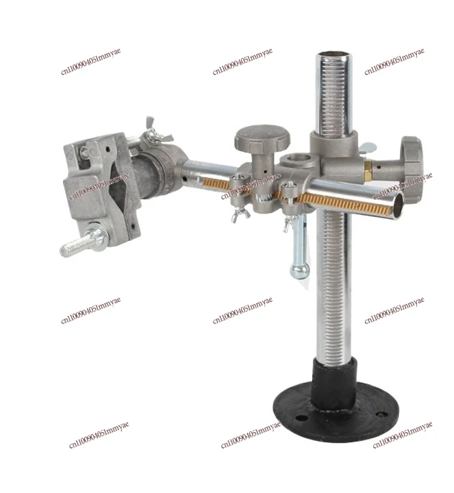 

Automatic argon arc welding gun bracket, two welding fixed adjustment